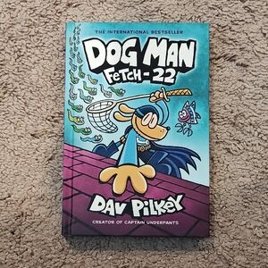 Dog Man Fetch-22 by Dav Filkey